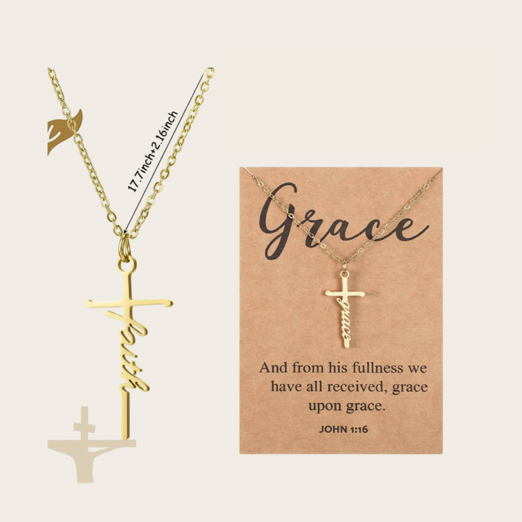 Christian pendant necklace sets