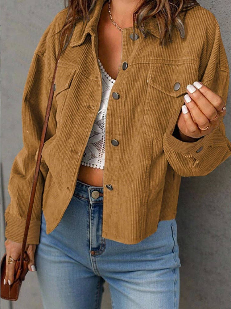 Oversized Corduroy Jacket