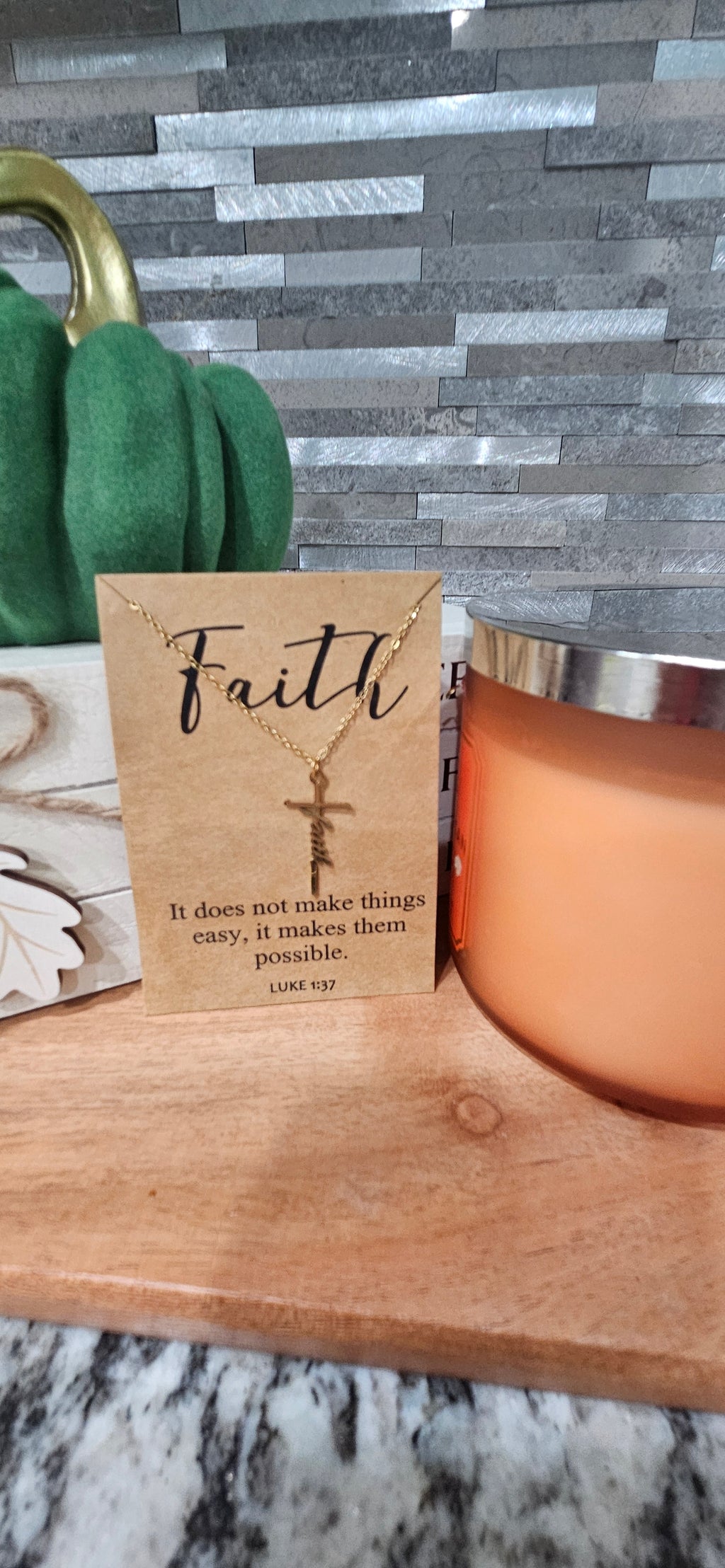 Christian pendant necklace sets