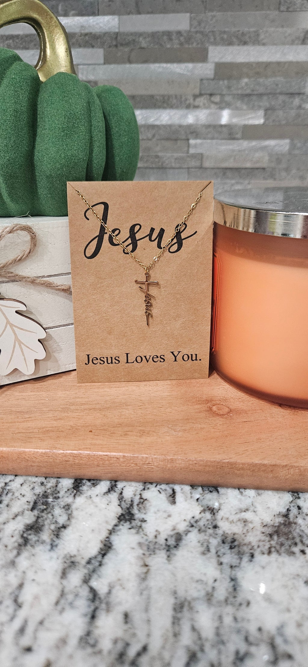 Christian pendant necklace sets